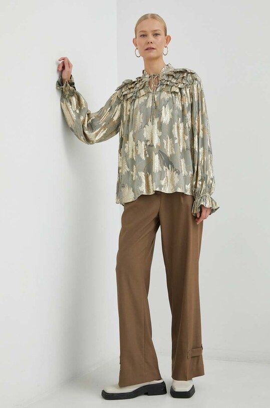 Bluza Bruuns Bazaar Hollyhock Betty BBW3060 zlata AW22
