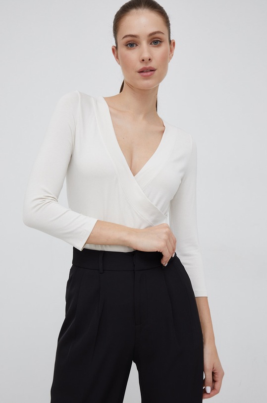 Lauren Ralph Lauren bluzka beżowy 200824366003