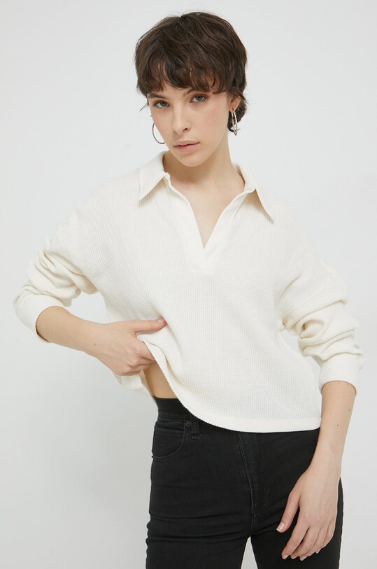 Abercrombie & Fitch sweter pozostałe beżowy KI139.2598.101