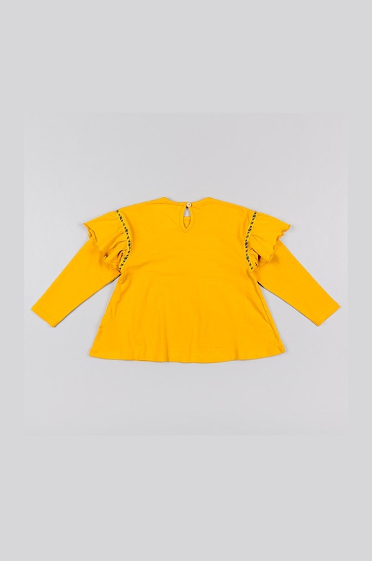 Detské tričko s dlhým rukávom zippy 226.1918ZT žltá AW22