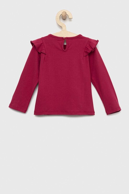 Birba&Trybeyond longsleeve niemowlęcy 999.54079.00. bordowy AW22