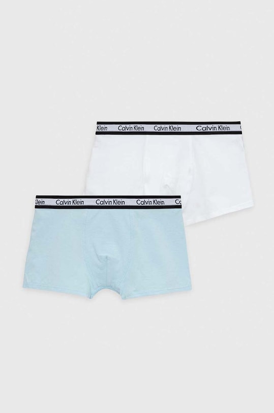 Παιδικά μποξεράκια Calvin Klein Underwear εφαρμοστό σορτς μπόξερ μπλε B70B700401.9BYY