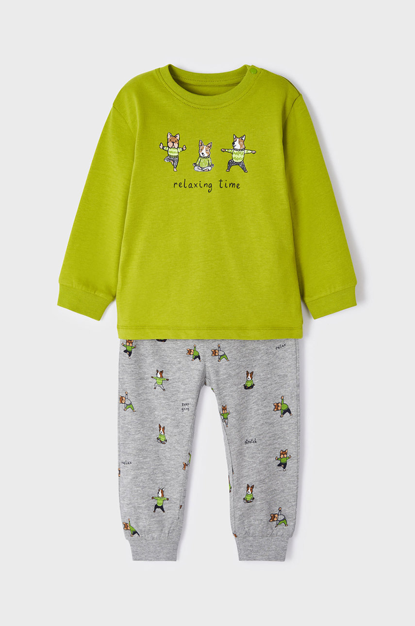 Mayoral pigama bambino/a set verde 2715.3H.BABY