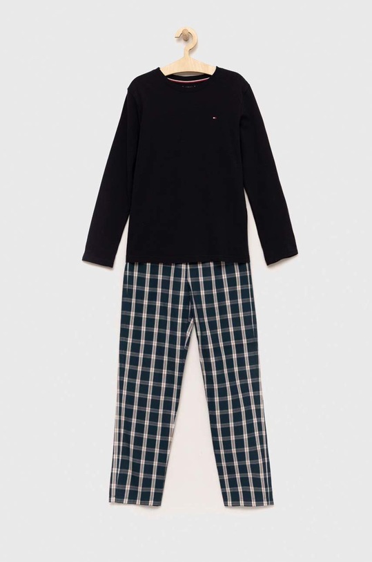 Παιδική πιτζάμα Tommy Hilfiger με μοτίβο σκούρο μπλε UB0UB00467.9BYY