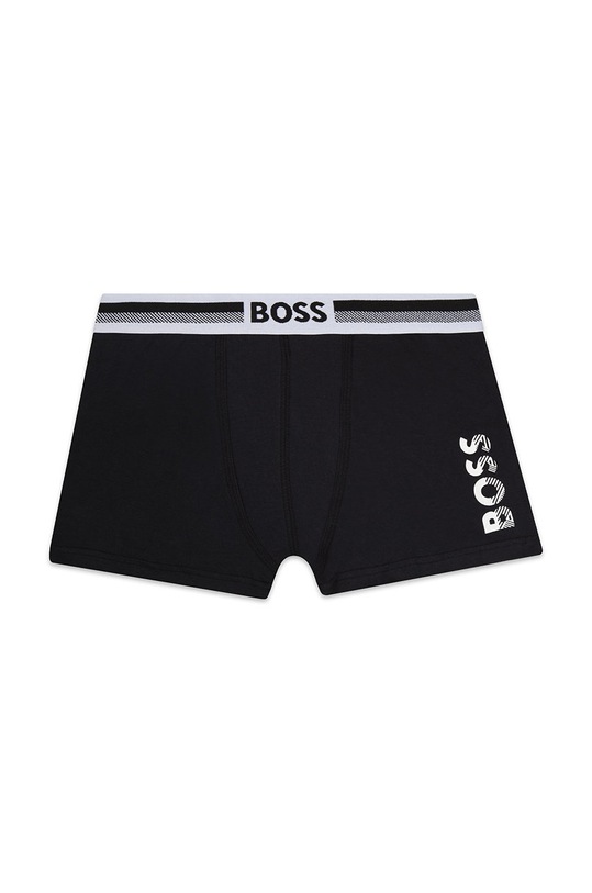 Chłopiec BOSS bokserki dziecięce (2-pack) J20359.126.150.B czarny
