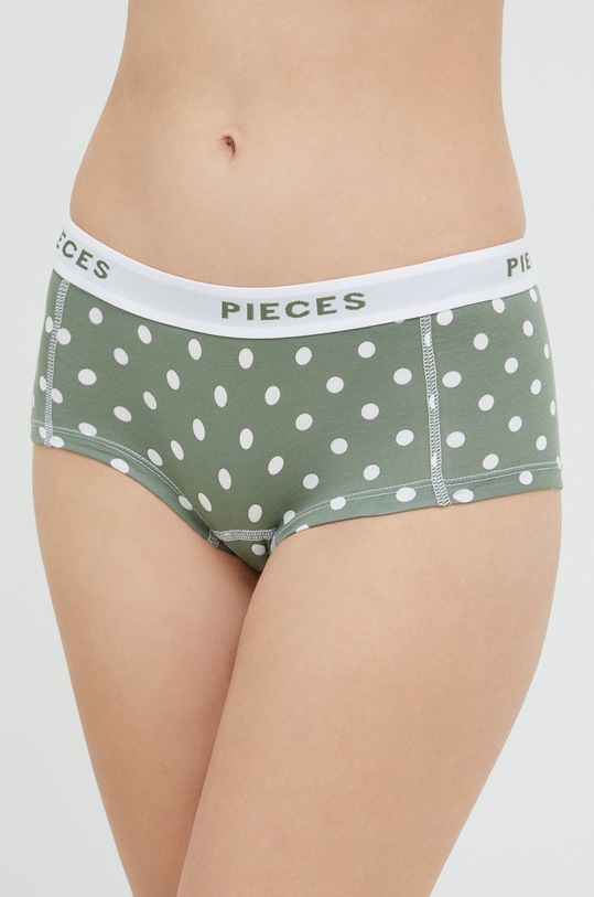 Pieces figi (4-pack) dzianina multicolor 17113787.SeaSpray