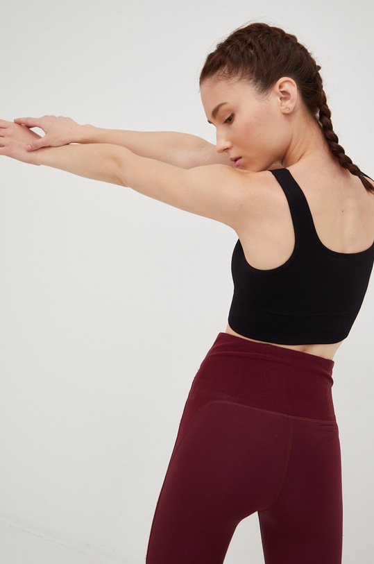 Športni modrček Dkny Brez opore črna DP2T8708