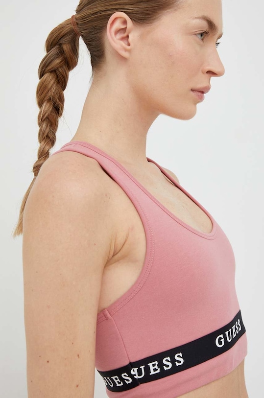 Бюстгальтер Guess трикотаж рожевий V2YP12.KABR0