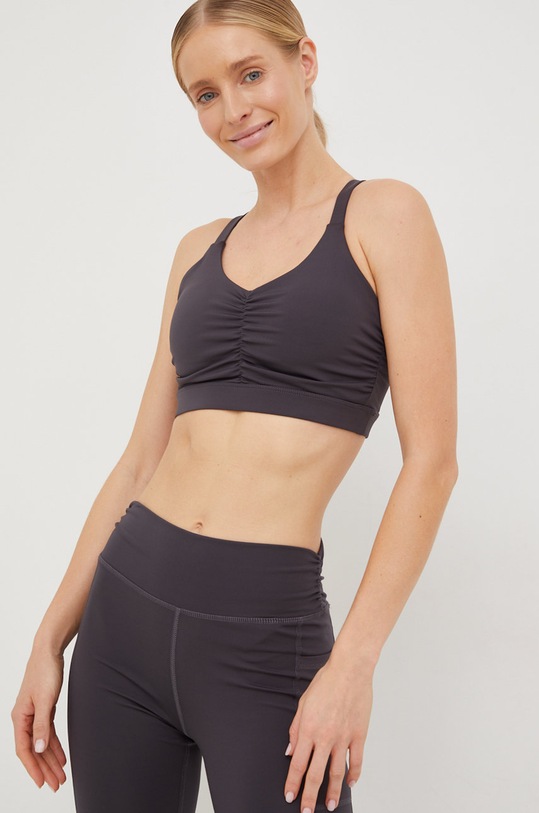 Αθλητικό σουτιέν Only Play Evan χωρίς μεταλλικές μπανέλες γκρί 15261306.NineIron