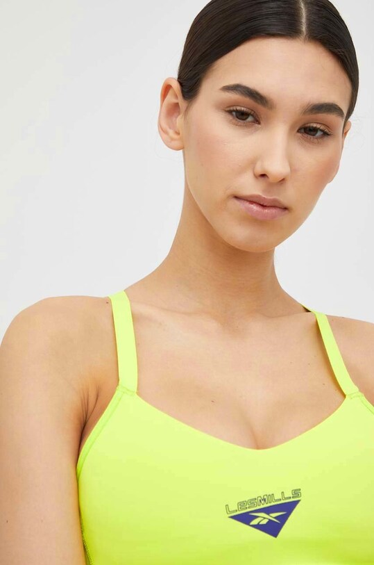 Спортивний бюстгальтер Reebok Les Mills Lux зелений HN7607
