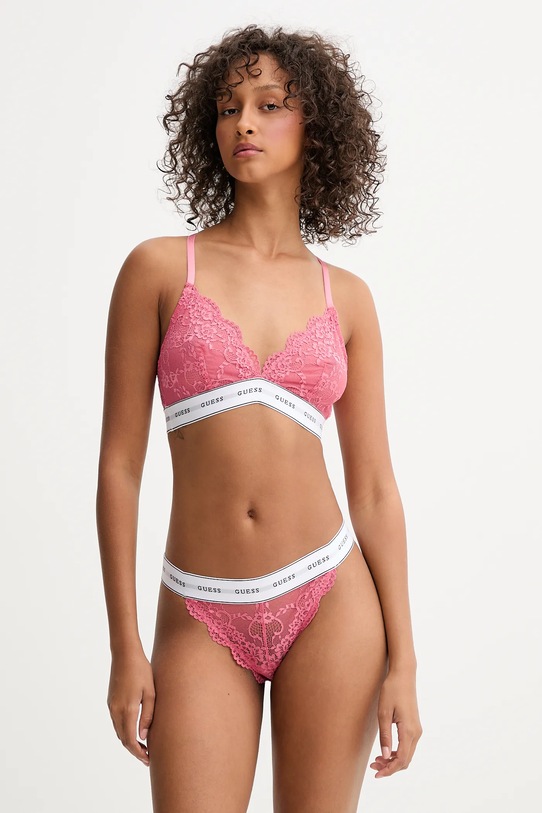 Σουτιέν Guess BELLE O97C02.KBBT0 ροζ AW25
