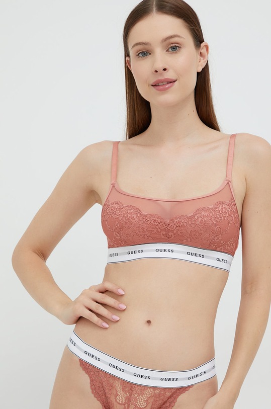 Guess biustonosz BELLE dzianina różowy O2BC07.KBBT0