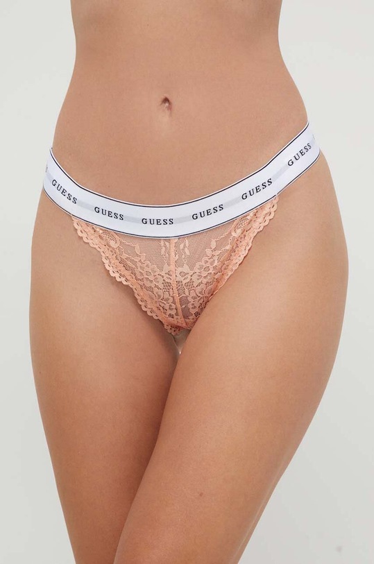 Guess figi BELLE koronka pomarańczowy O97E01.KBBT0