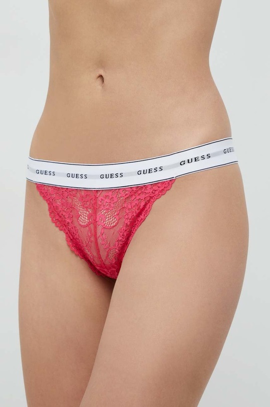 Guess bugyi BELLE mintás rózsaszín O97E01.KBBT0