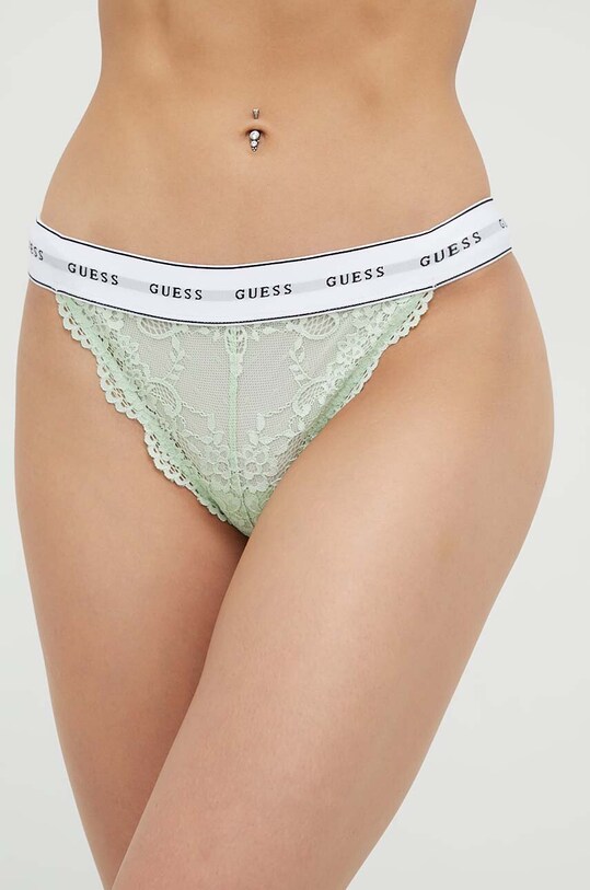 Guess bugyi BELLE mintás zöld O97E01.KBBT0