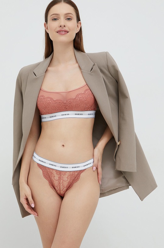 Одежда Трусы Guess BELLE O97E01.KBBT0 розовый