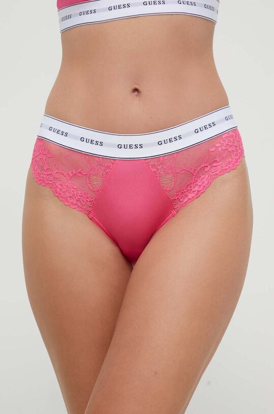 Трусы Guess трикотаж розовый O2BE08.KBBT0