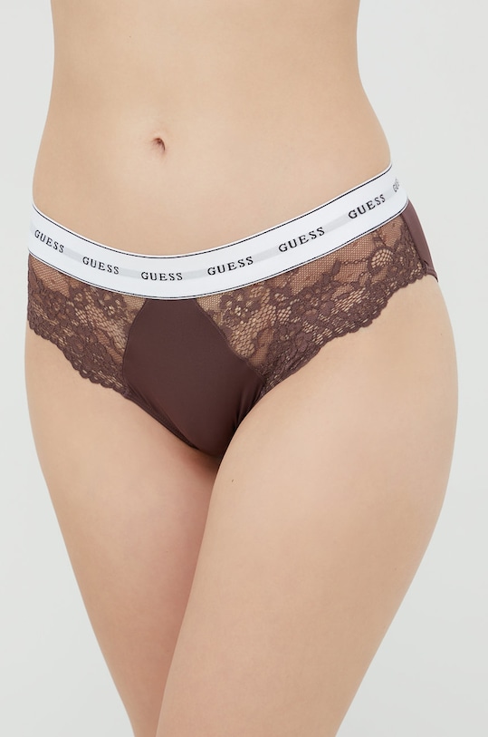 Трусы Guess трикотаж фиолетовой O2BE08.KBBT0