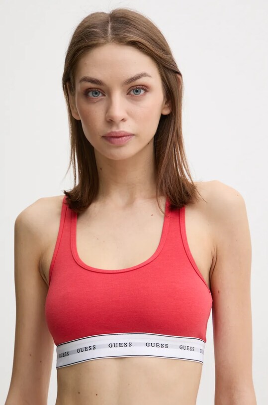 Бюстгальтер Guess трикотаж красный O97C01.KBBU1