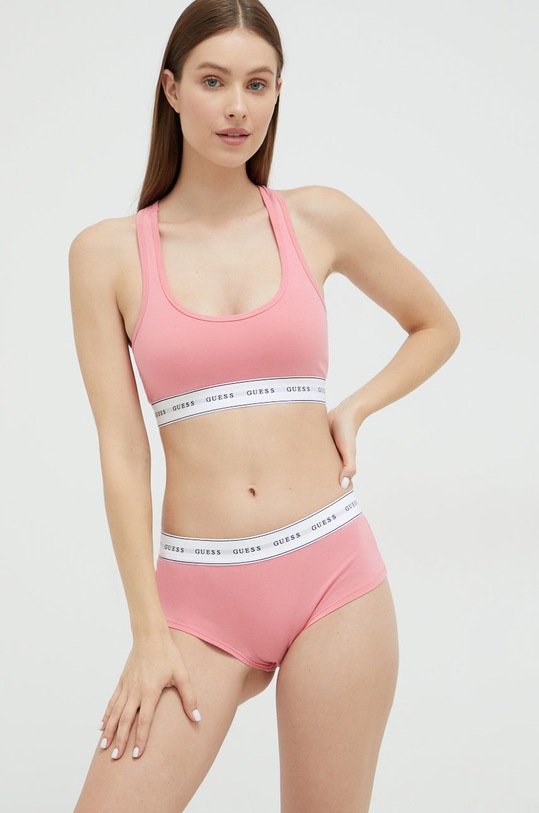 Бюстгальтер Guess розовый O97C01.KBBU1