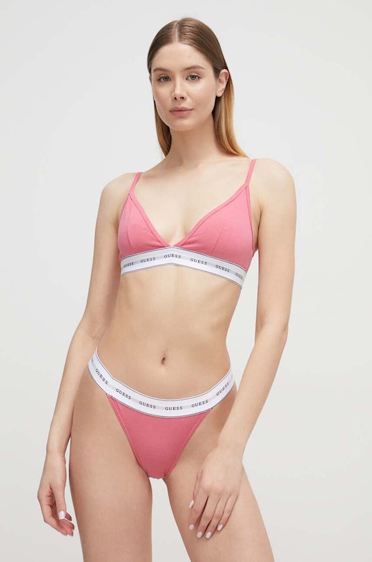 Guess sutien moale roz O2BC02.KBBU1