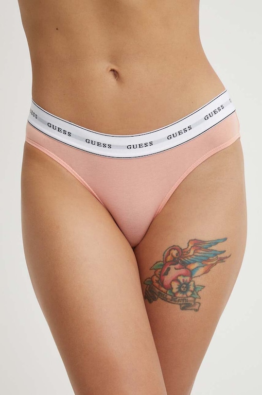 Труси Guess CARRIE трикотаж помаранчевий O97E02.KBBU1