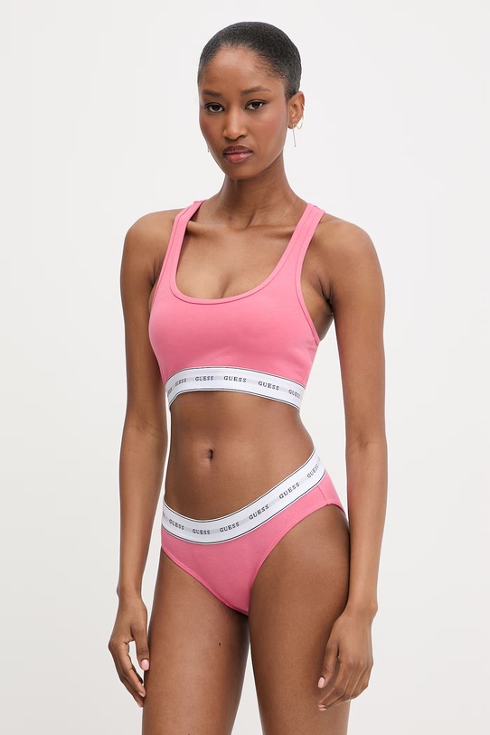 Nohavičky Guess CARRIE O97E02.KBBU1 ružová SS26