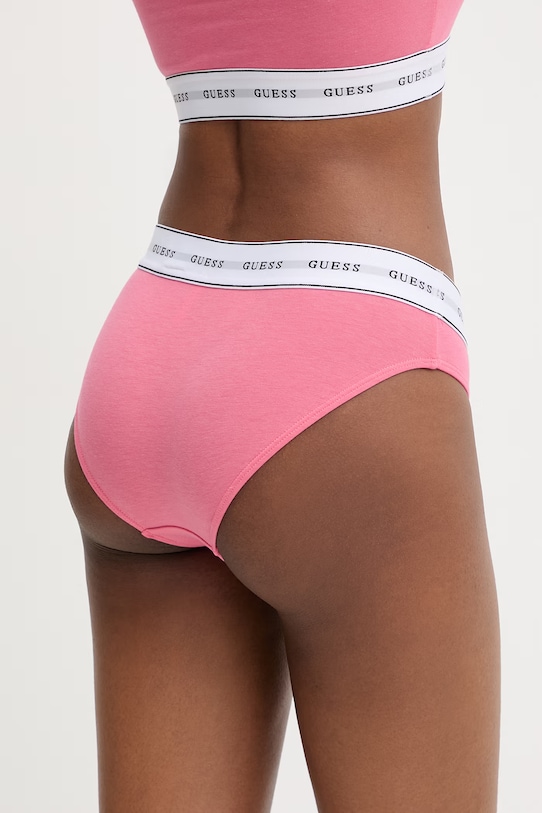 Oblečenie Nohavičky Guess CARRIE O97E02.KBBU1 ružová