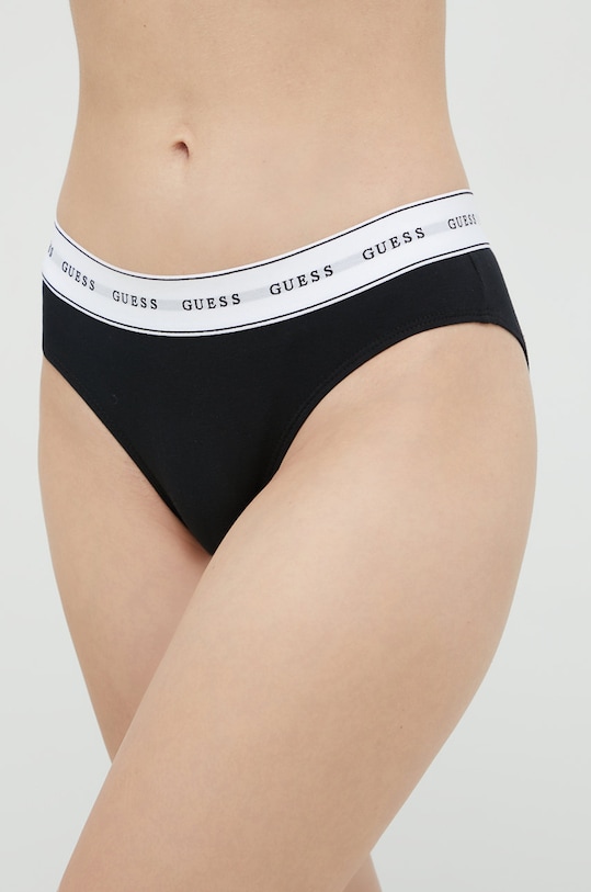 Трусы Guess трикотаж чёрный O97E02.KBBU1