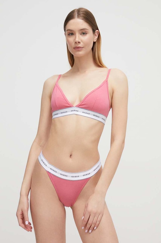 Odzież Guess brazyliany CARRIE O2BE04.KBBU1 różowy