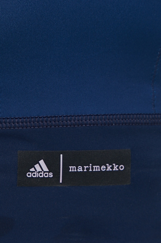 Športová podprsenka adidas Performance Marimekko HH7313 tmavomodrá