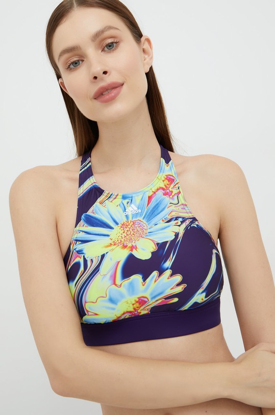 Ρούχα Μαγιό δύο τεμαχίων adidas Performance HI1104 μωβ