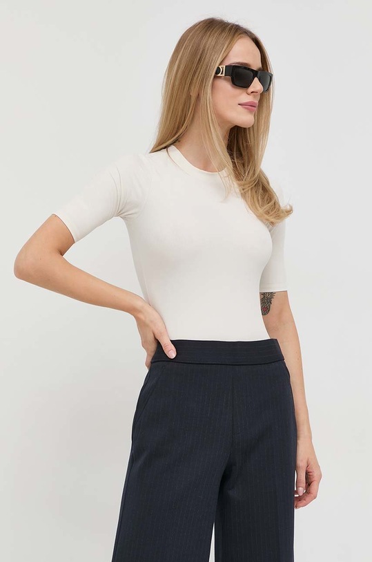 Spanx body Suit Yourself Ribbed Short elasztánnal bézs 20362R