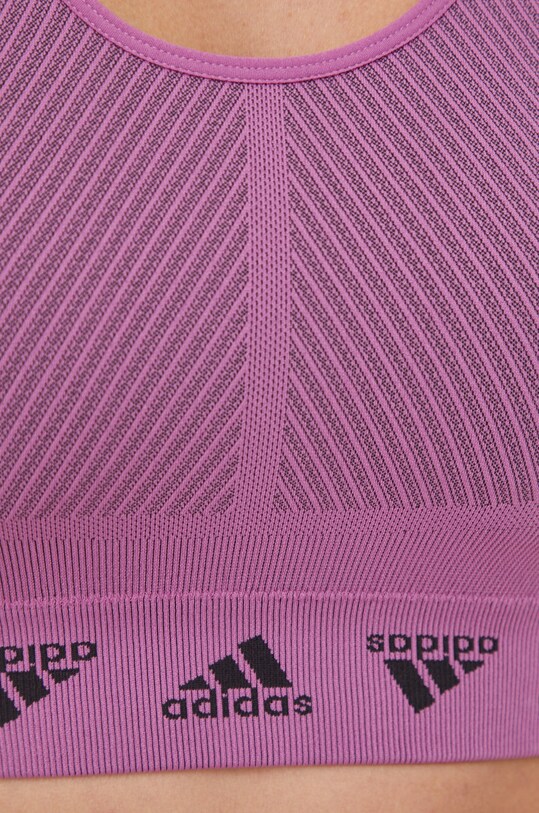 Спортивний бюстгальтер adidas Performance HL8580 фіолетовий