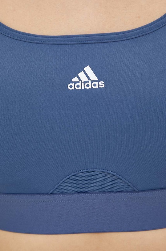 Sportovní podprsenka adidas Performance Powerreact HM6189 modrá