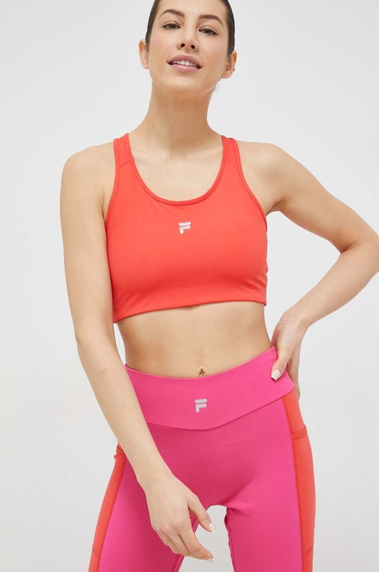 Odzież Fila biustonosz sportowy Radford FAW0212 czerwony