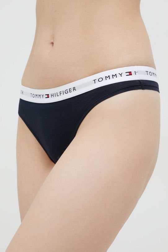 Tommy Hilfiger tanga UW0UW03835.9BYY bleumarin AW22