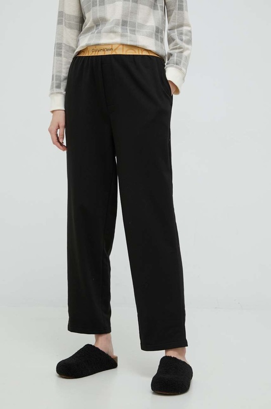 Παντελόνι πιτζάμας Calvin Klein Underwear 000QS6923E.9BYY μαύρο AW22