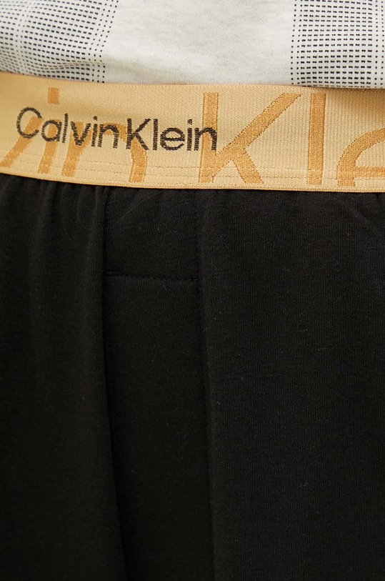 Παντελόνι πιτζάμας Calvin Klein Underwear μαύρο 000QS6923E.9BYY