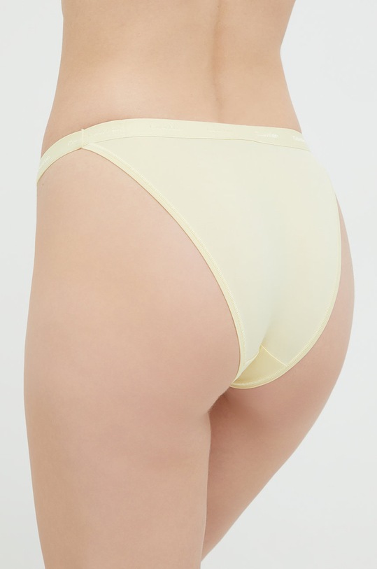 Calvin Klein Underwear bugyi 000QF6760E.9BYY sárga AW22
