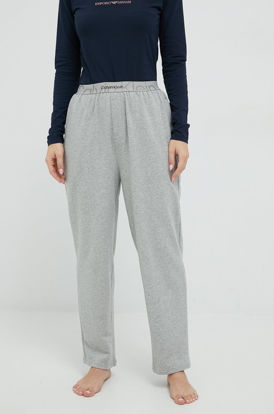 Calvin Klein Underwear pantaloni de pijama tricotaj gri 000QS6922E.9BYY
