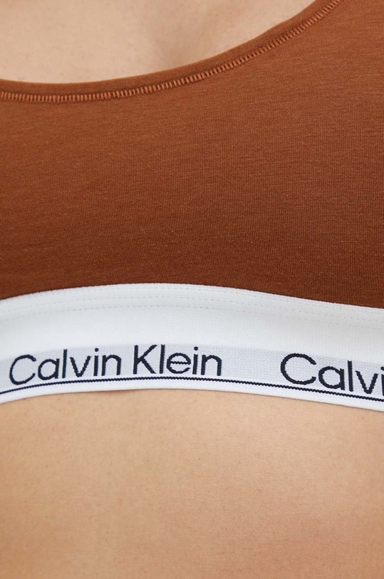 Сутиен Calvin Klein Underwear кафяв 000QF7044E.9BYY