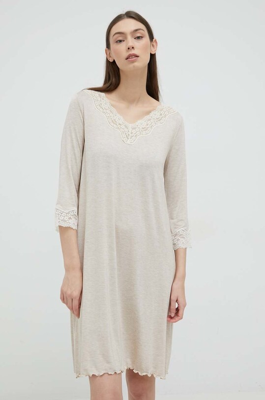 Îmbrăcăminte United Colors of Benetton camasa de noapte 3Z123C277.729 bej
