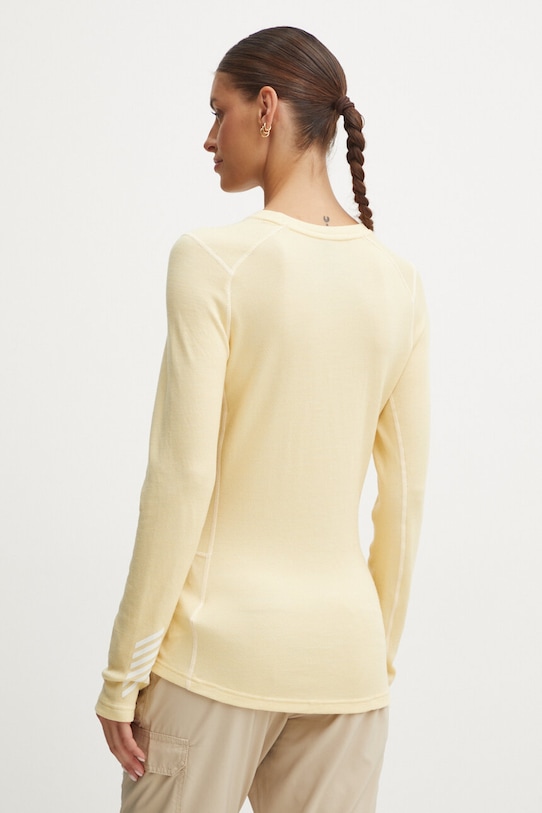 Îmbrăcăminte Helly Hansen longsleeve funcțional LIFA MERINO 49379 galben