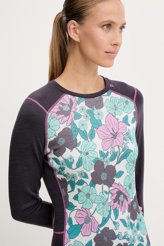 Функциональный лонгслив Helly Hansen LIFA MERINO фиолетовой 49379