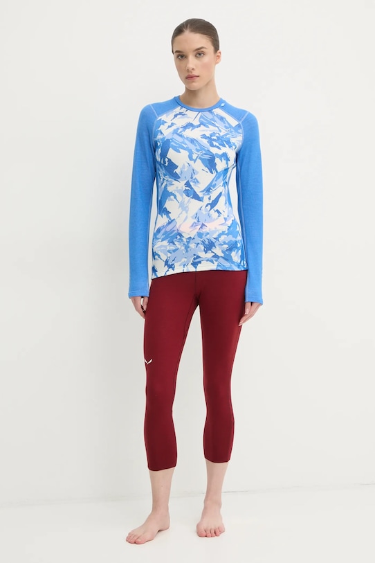 Funkční triko s dlouhým rukávem Helly Hansen LIFA MERINO 49379 modrá AW25