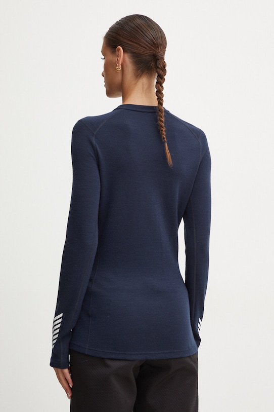 Одяг Функціональний лонгслів Helly Hansen LIFA MERINO 49379 темно-синій