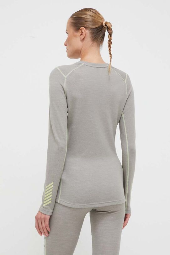 Oblečenie Funkčné tričko s dlhým rukávom Helly Hansen LIFA MERINO 49379 zelená