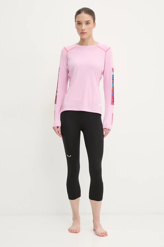 Helly Hansen longsleeve funcțional LIFA ACTIVE 49393 roz AW25