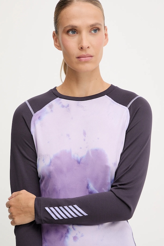 Funkčné tričko s dlhým rukávom Helly Hansen LIFA ACTIVE fialová 49393